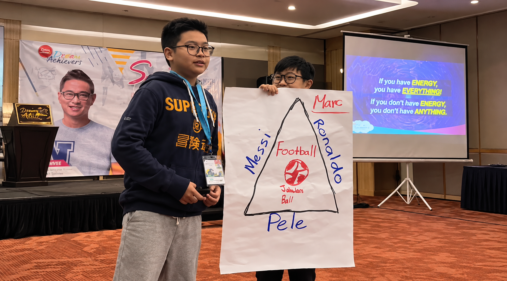 Peserta Dream Achievers aktif terlibat dalam aktivitas